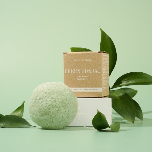 Esponja limpiadora Green Konjac