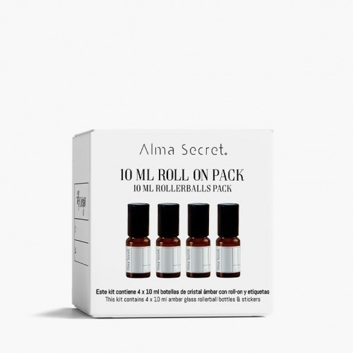 Pack x 4 Roll-on bottles 10 ml
