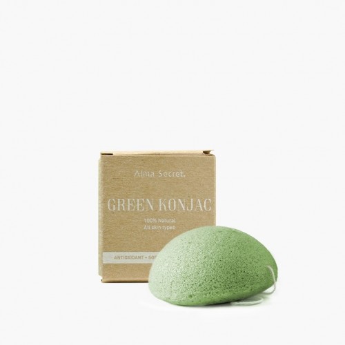 Green Konjac Sponge