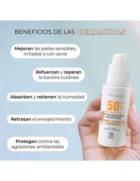 CREMA FACIAL CON COLOR CON ALTA PROTECCIÓN SOLAR SPF 50