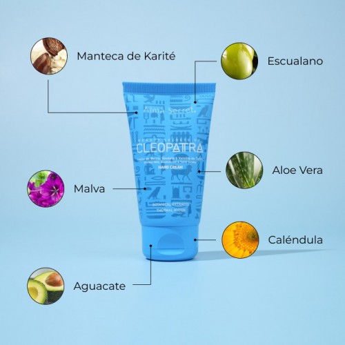 CREMA MULTI-REPARADORA DE MANOS CON AGUACATE, KARITÉ & MANUKA " SÁNDALO & VAINILLA DE TAHITÍ"