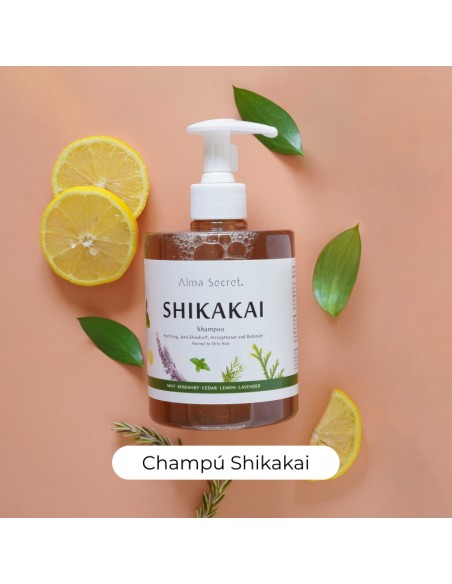 PACK CAPILAR CHAMPÚ SHIKAKAI Y LOVELY SMOOTHING MASK