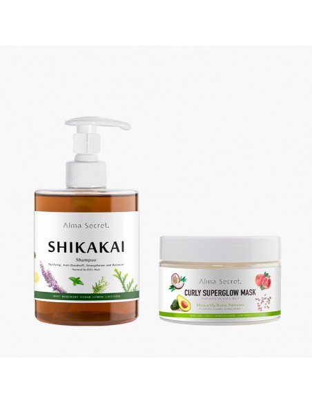 PACK SHIKAKAI Y MASCARILLA CURLY