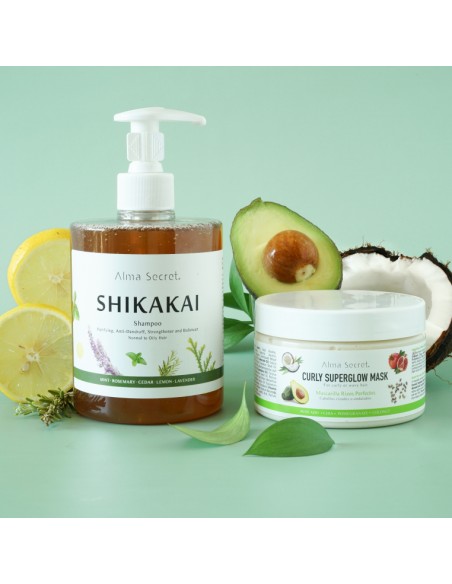 PACK SHIKAKAI Y MASCARILLA CURLY