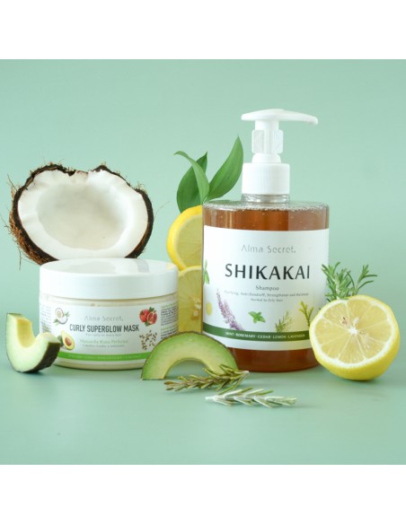 PACK SHIKAKAI Y MASCARILLA CURLY