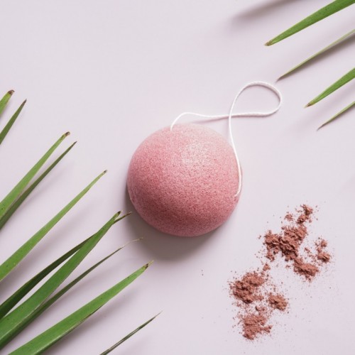 ESPONJA LIMPIADORA PINK KONJAC