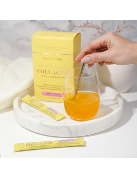 COLÁGENO EN POLVO SABOR MANGO Y MARACUYÁ