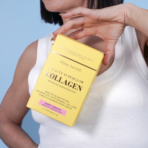 COLÁGENO EN POLVO SABOR MANGO Y MARACUYÁ