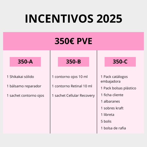 INCENTIVO 350 € PVE (A) 2025
