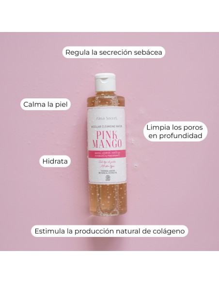 AGUA MICELAR PINK MANGO