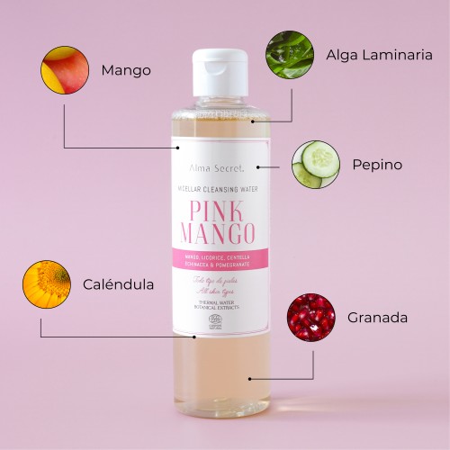 AGUA MICELAR PINK MANGO