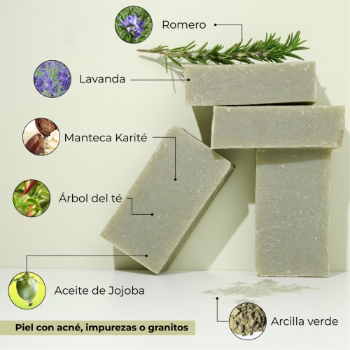 Rhassoul & Green Clay Soap